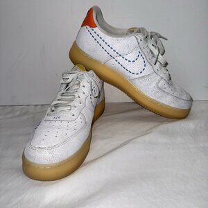 Nike Air Force 1 '07 LV8 "101"  White University Blue DX2344-100 Size 11.5